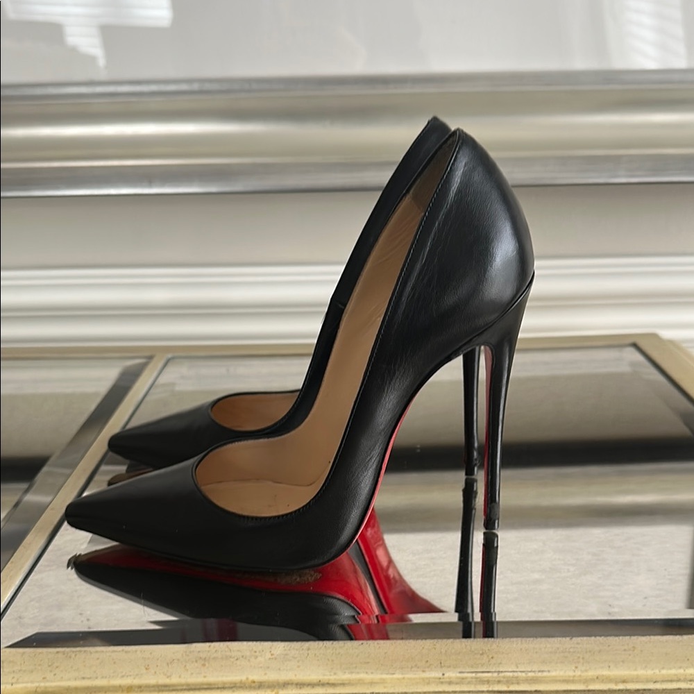 Christian Louboutin So Kate Leather Stiletto Heels